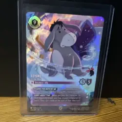 Disney Lorcana Winterspell Holo Eeyore - In the Way Enchanted 226/204 Card - Image 5