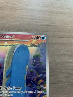 Pokemon TCG Wailord Special Illustration Rare Card Journey Together 162/159 - Image 4
