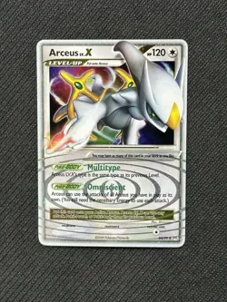 NM Arceus LV. X 94/99 Arceus Holo Pokemon Card - Image 1