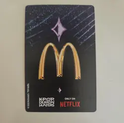 McDonald’s KPOP Demon Hunters HUNTR/X Meal Collectible Card - Image 3
