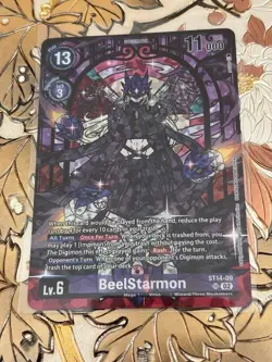 Digimon Card Game BeelStarmon Premium Heroines 2 Beelzemon Advanced Deck ST14-09 - Image 1