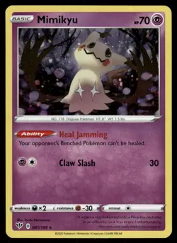 2018 Mimikyu Holo Promo Miscellaneous Cards & Products 081/189 Holo LP - Image 1