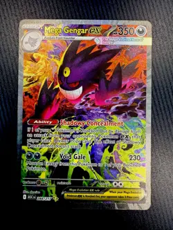 Mega Gengar EX Pokemon Card 284/217 Ascended Heroes - Image 1