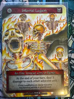 Sorcery Contested Realm Infernal Legion Curio Card Beta - Image 1