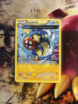 Pokemon TCG Cards Eelektrik 64/160 Primal Clash Full Art Rare - Image 3