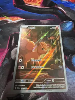 🔥Pokemon TCG Vulpix Illustration Rare Card #138/132 Mega Evolutions FLAWLESS🔥 - Image 2