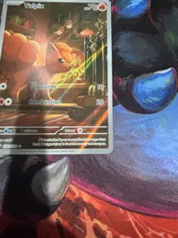 🔥Pokemon TCG Vulpix Illustration Rare Card #138/132 Mega Evolutions FLAWLESS🔥 - Image 3
