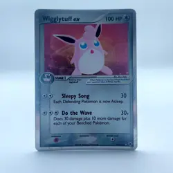Pokemon TCG Karte - Wigglytuff ex 101/101 Ex Hidden Legends Knuddeluf - Image 1