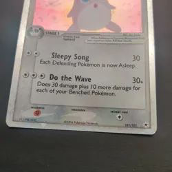 Pokemon TCG Karte - Wigglytuff ex 101/101 Ex Hidden Legends Knuddeluf - Image 4