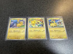Pokemon Card Pikachu "Promo" Gekitou Spark 3-Pack - Image 1