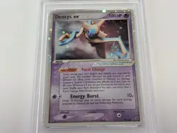 PSA 7 Deoxys ex Holo 97/107 EX Deoxys 2005 Pokemon Card NM Vintage Ultra Rare - Image 3