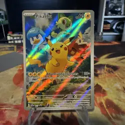Pikachu 027 Sv: Scarlet & Violet Promo Cards Holo - Image 1