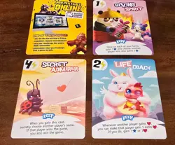 King of Tokyo - Hug Season Goodie Cards Mega XP 2022 Mexico Promo Pack Iello - Image 1