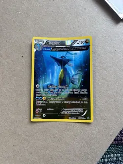 Pokemon Kingdra TCG Primal Clash Holo Card 108/160 Rare - Image 1