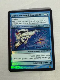 MTG FOIL Erayo, Soratami Ascendant Saviors of Kamigawa Magic the Gathering - Image 1