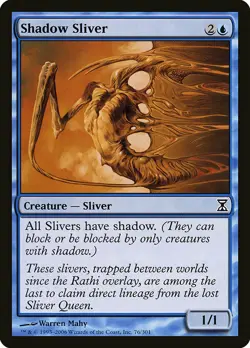 1x Shadow Sliver Time Spiral Near Mint MTG - Image 1