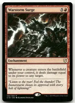 Warstorm Surge #155 (NM) Commander 2019 C19 Magic MTG - Image 1