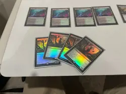 (MTG Lot 15 total) Sedgemoor Witch #86 (Foil) x4 Strixhaven - Image 1