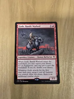 Godo, Bandit Warlord - #125/351 (NM) Commander 2016 C16 Magic MTG - Regular - Image 1