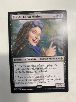 Braids, Cabal Minion NM Eng MTG - Modern Horizons 2 - Image 1