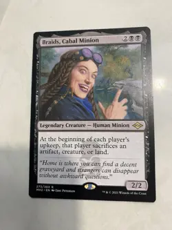 Braids, Cabal Minion NM Eng MTG - Modern Horizons 2 - Image 2