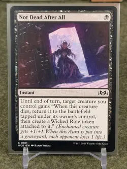 Not Dead After All 🔥 Wilds of Eldraine #101 WOE Regular - NM/M Never Played - Image 1