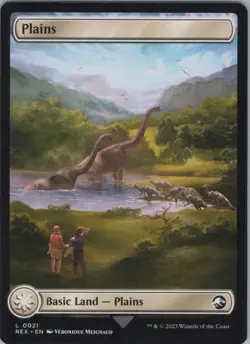 MTG Normal Plains L Universes Beyond: Jurassic World Collection 21 NM - Image 1