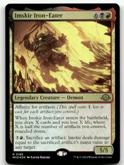 Imskir Iron-Eater #189 (Foil) (NM) Modern Horizons 3 MH3 Magic MTG - Image 1