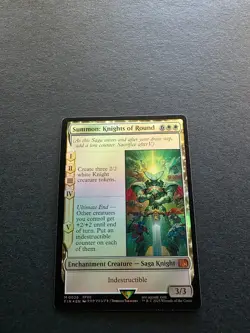 Magic The Gathering Knights of Round 0036 - FINAL FANTASY - Mythic - NM Foil - Image 1