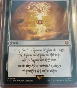 Sol Ring - Elven (0408) Commander: the Lord of the Rings: Tales of Middle-Earth - Image 2