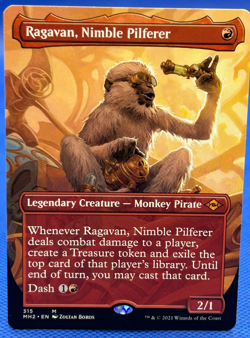 MTG Magic the Gathering Ragavan, Nimble Pilferer (315/765) Modern Horizons 2 LP - Image 1