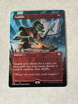 Gamble (Borderless) Dominaria Remastered FOIL - Image 1