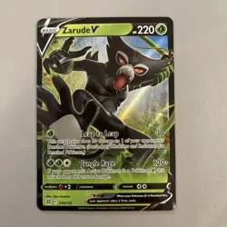 Pokemon TCG Zarude V Sword & Shield: Brilliant Stars 016/172 Holo Ultra Rare - Image 1