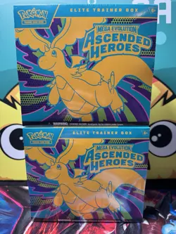 Pokemon Ascended Heroes ETB - Brand New & Sealed - Lot of 2 - Image 1