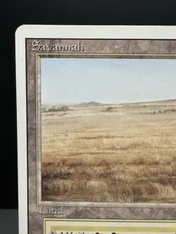 MTG Revised Savannah Rare Dual Land Vintage 1994 LP/NM - Image 2