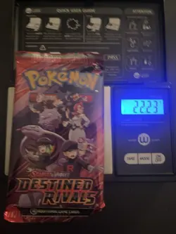 (VERY HEAVY) 22.23g Pokemon TCG Destined Rivals Booster Pack (SEALED)✅ - Image 1