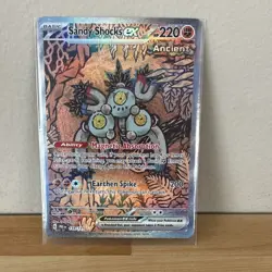 Pokemon Sandy Shocks ex 159/131 Sv: Prismatic Evolutions Special Illustration H… - Image 1