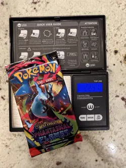 VERY HEAVY!! (22.57g) Pokemon Phantasmal Flames – Factory Sealed Booster Pack! - Image 1