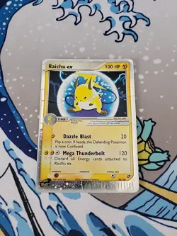 Pokemon TCG Raichu ex 98/100 Sandstorm Holo - HP - Image 1