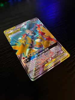 Pokemon Moltres Zapdos Articuno GX 66/68 Hidden Fates Full Art Tag Team NM - Image 3