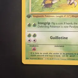 Pokemon Vintage 1st Edition Non-holo Pinsir Jungle Set 25/64 Wotc 1999 - Image 5