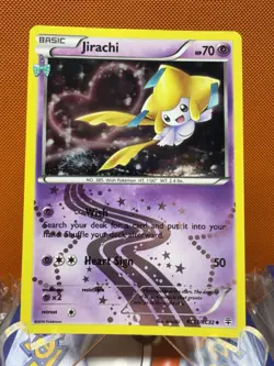 2016 Pokemon Jirachi Holo Generation Radiant Collection RC13/RC32 Near Mint 2292 - Image 1