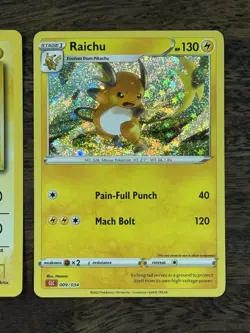 ⚡ Pikachu 012 + Raichu 013 ⚡ CLC /034 – Pokemon TCG Classic Collection NM ⚡⚡⚡ - Image 4