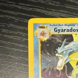 Pokemon TCG Gyarados Base Set 6/102 Holo Rare Unlimited 1999 Wizards 100 HP - Image 3