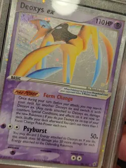 PSA 8 NM/MT 2005 Pokemon EX Deoxys - Deoxys EX Holo Rare 98/107 - Image 2