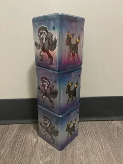 Pokemon TCG Dark Stacking Tin Sealed SEALED - Image 2