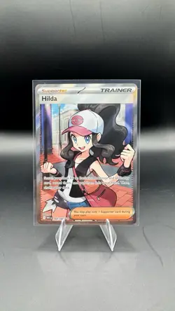 Pokemon Hilda 164/086 Sv: White Flare Ultra Rare Trainer Full Art Holo English - Image 1