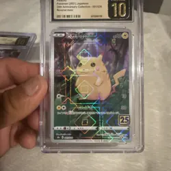 Pokemon Pikachu Reverse Holo CGC Pristine 10 S8a 25th Anniversary Collection - Image 4