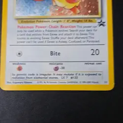 Pokemon Eevee 11/53 Wotc Promo Holo Promo 30 HP Basic - Image 3
