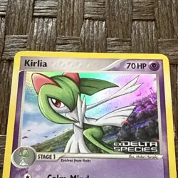 Pokemon TCG Kirlia EX Delta Species 47/113 Holo Uncommon LP - Image 5
